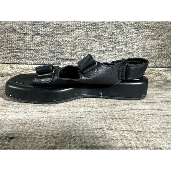 Loeffler Randall Blaise Leather Platform Sandals Mens Size 9 main image 4
